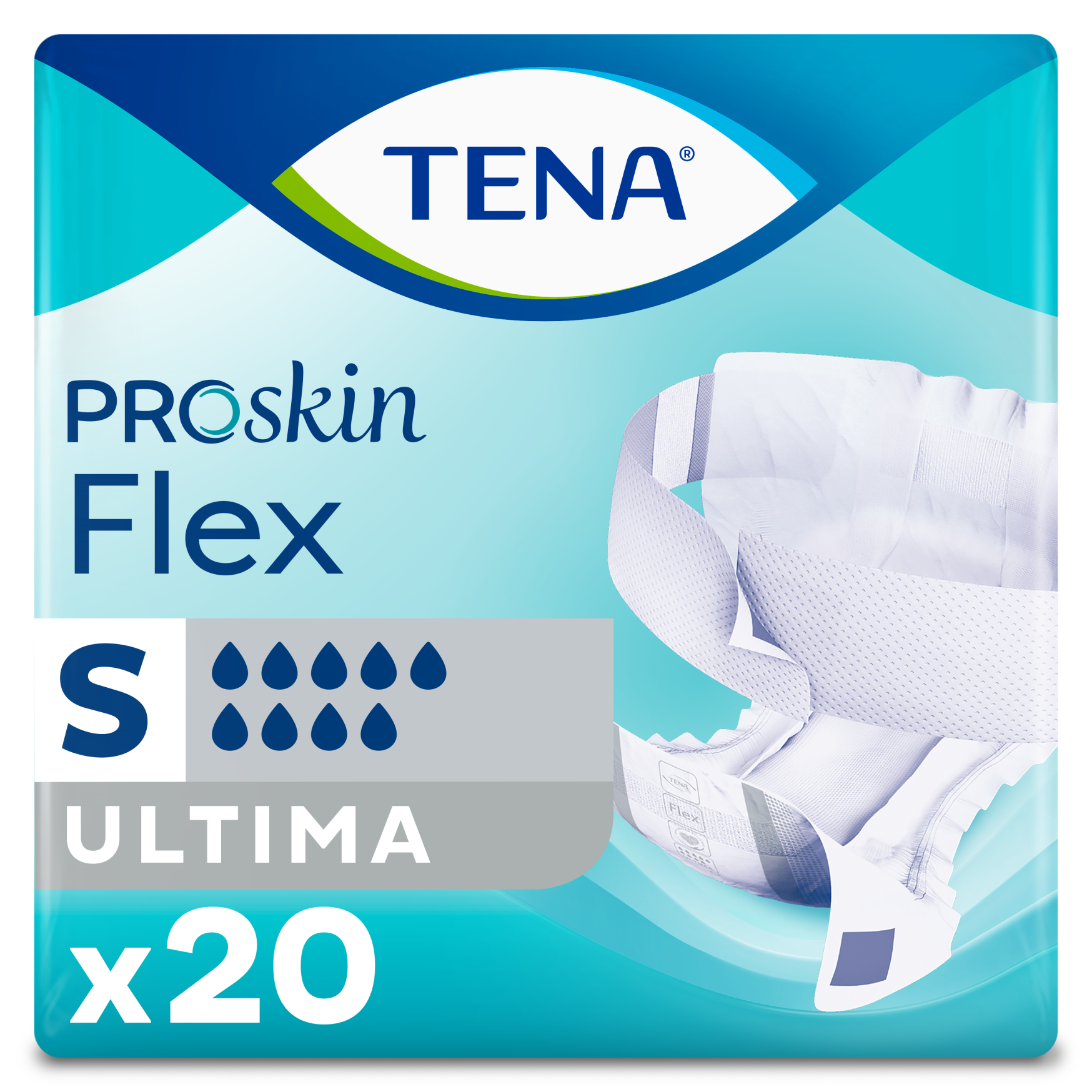 TENA Flex Ultima Small ProSkin - 4 pakken