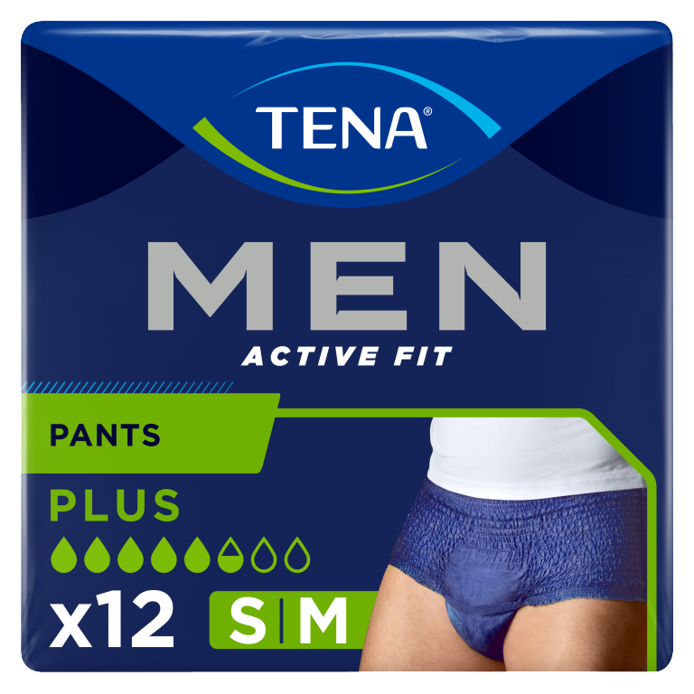 TENA Men Active Fit Pants Plus S/M - 6 pakken