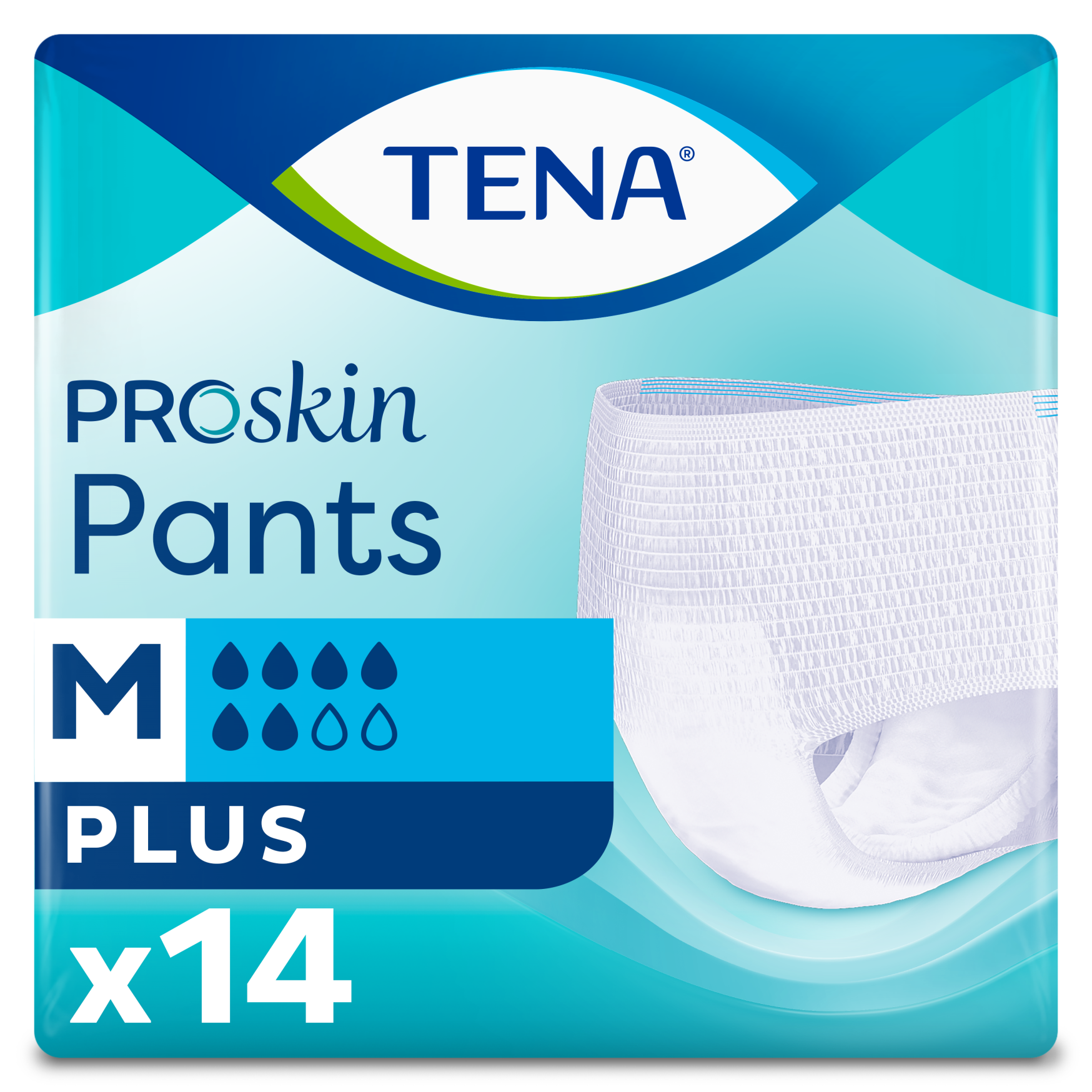 TENA Pants Plus ProSkin (van XXS tot XL) - 4 pakken