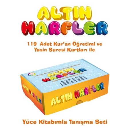 Altın Harfler I Yüce Kitabımla Tanışma Seti I Kutlu - Semerkand Online