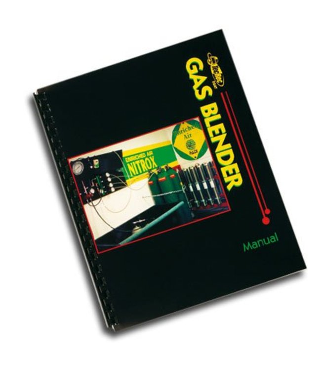 PADI Gas Blender cursusboek