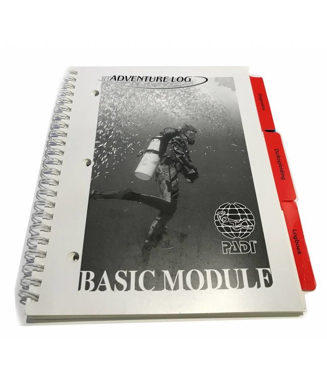 PADI logboek vulling
