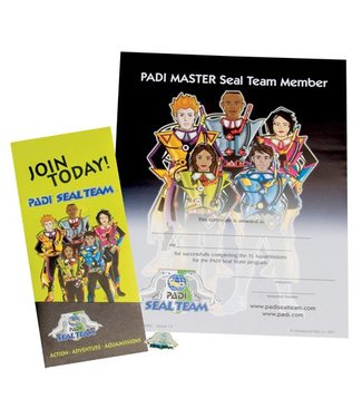 PADI Padi Master Seal Team Recognition kit