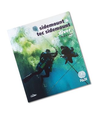 PADI PADI Sidemount cursusboek