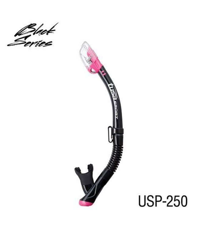 Tusa Serene Travel Snorkelset Roze