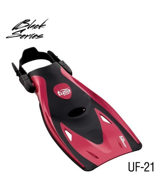Tusa Visio Tri-Ex Travel Snorkelset Rood