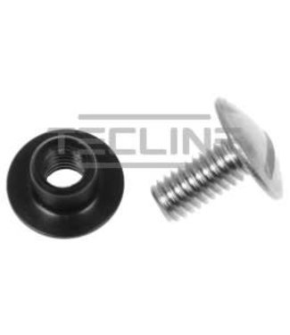 Tecline Tecline RVS bolt-delrin nut long
