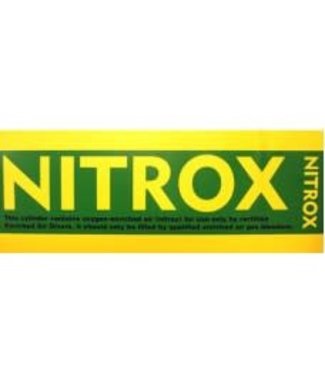 Flessticker NITROX