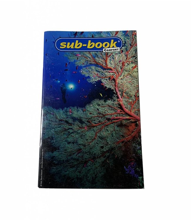Sub-book logboek comfort vulling