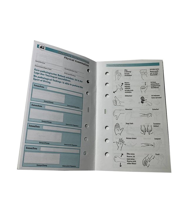 Sub-book logboek comfort vulling