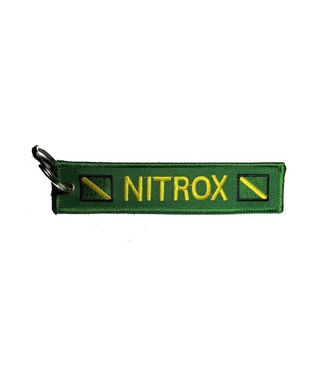 Sleutelhanger Nitrox Groen