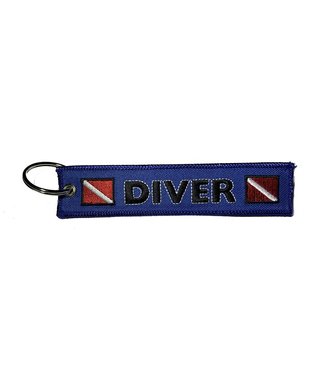 Q-Dive Sleutelhanger Diver Blauw