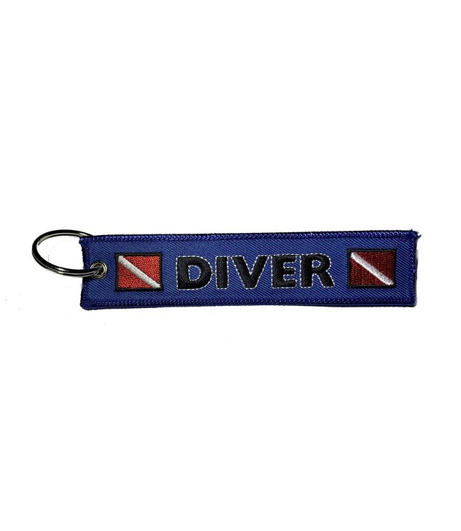 Sleutelhanger Diver Blauw