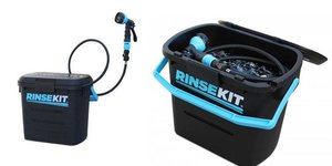  Draagbare douche Rinsekit een ware uitkomst!