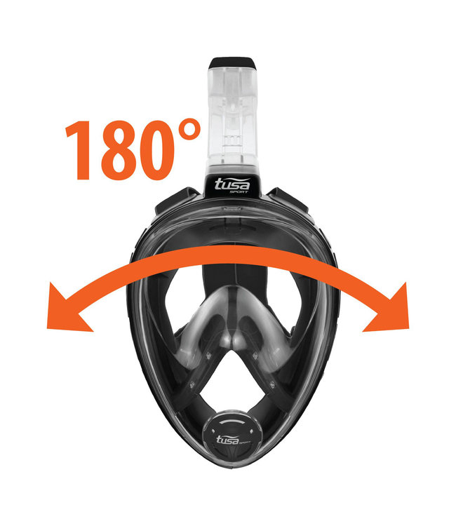 TUSA Snorkelmasker Black Series