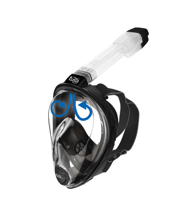 TUSA Snorkelmasker Black Series