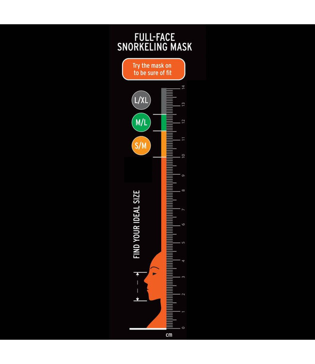 TUSA Snorkelmasker Black Series