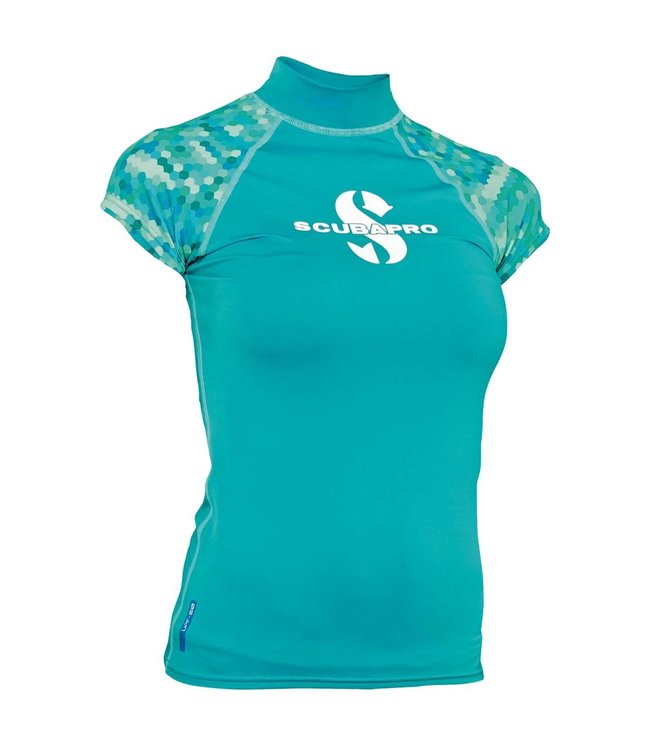 Scubapro Rash Guard dames kort Caribbean