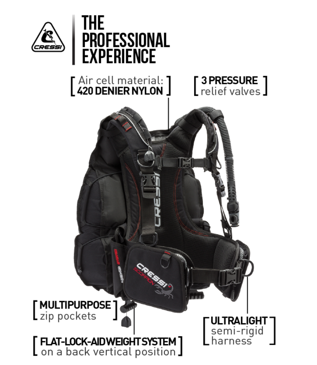 Cressi Scorpion trimvest