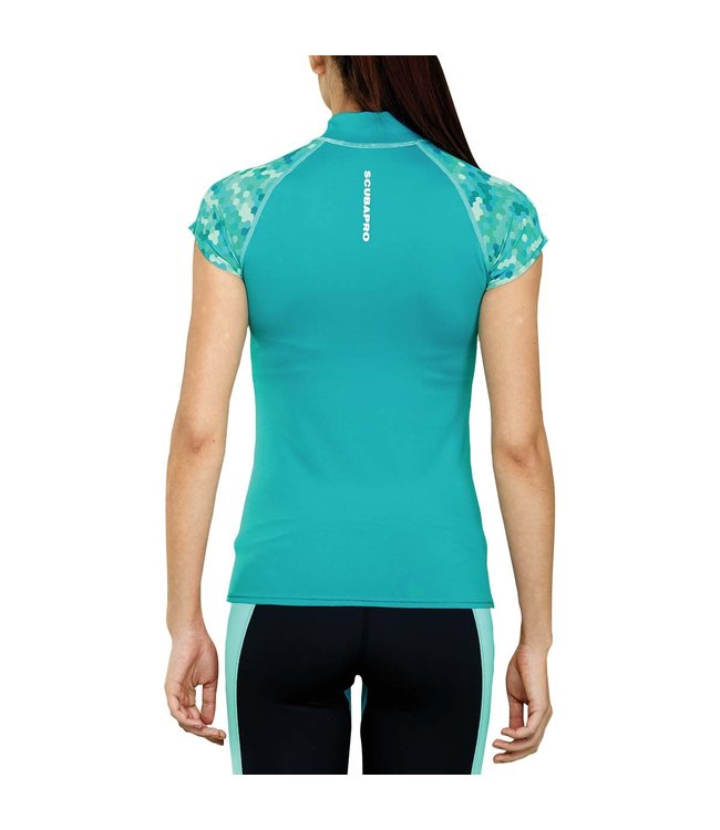 Scubapro Rash Guard dames kort Caribbean
