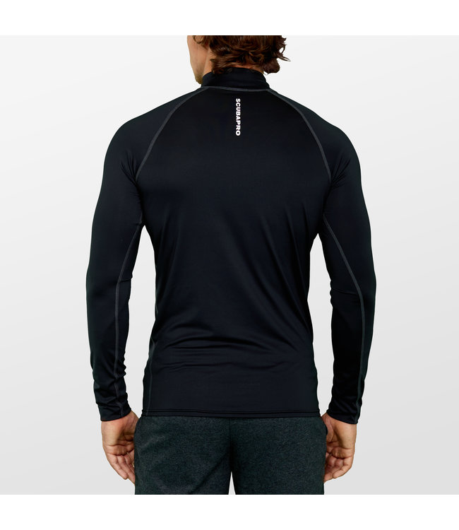Scubapro Rash Guard heren lang Zwart