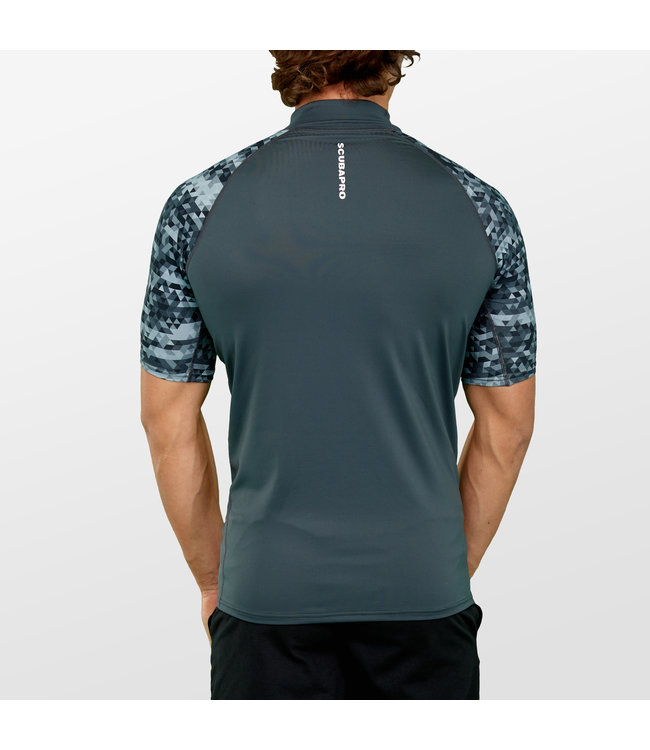 Scubapro Rash Guard heren kort Graphite