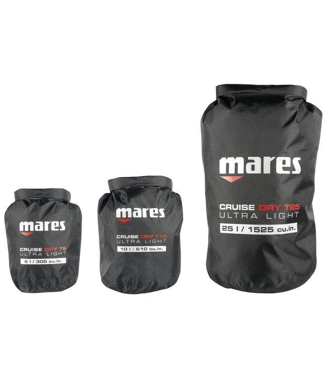 Mares Bag Cruise Dry T-Light Zwart