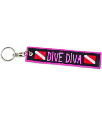 Q-Dive Sleutelhanger Dive Diva