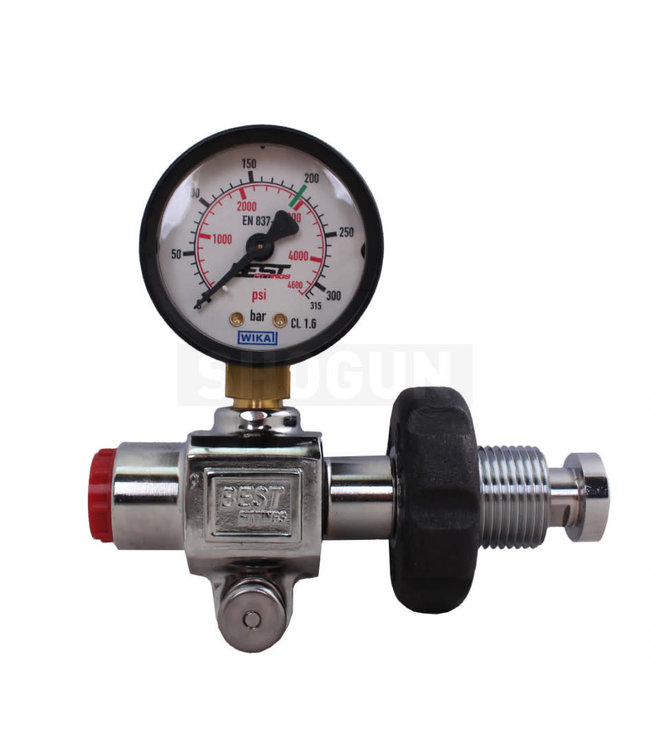 Vulslang BF met manometer