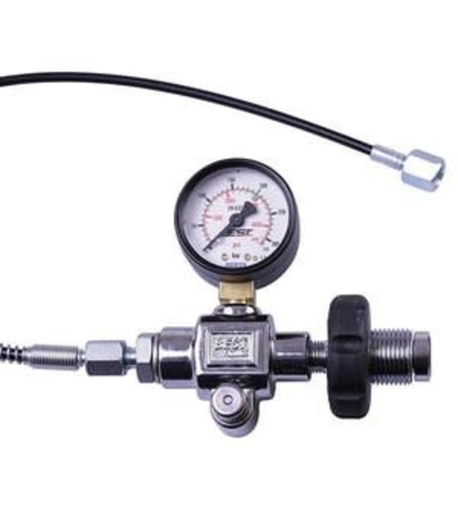 Vulslang BF met manometer