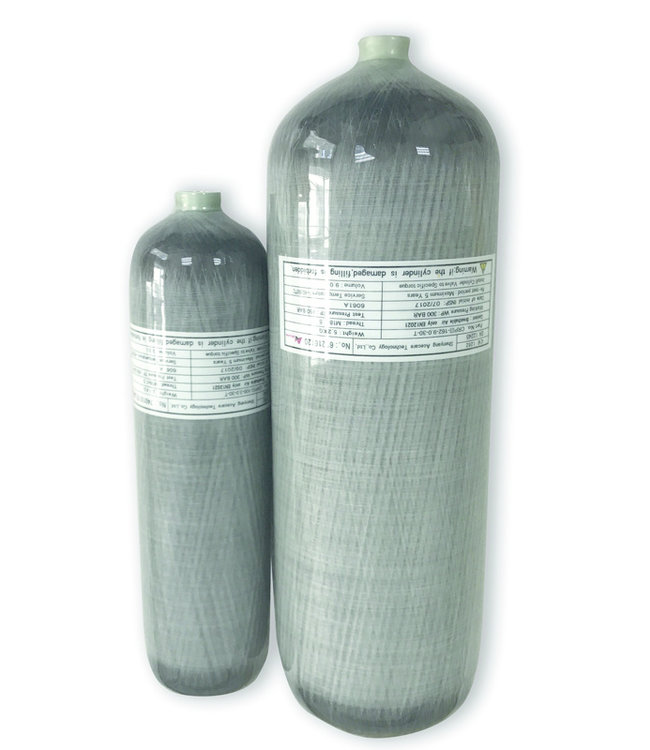 Carbon Persluchtfles 300 bar