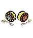 Tecline Tecline vingerreel met spinner RVS double ender