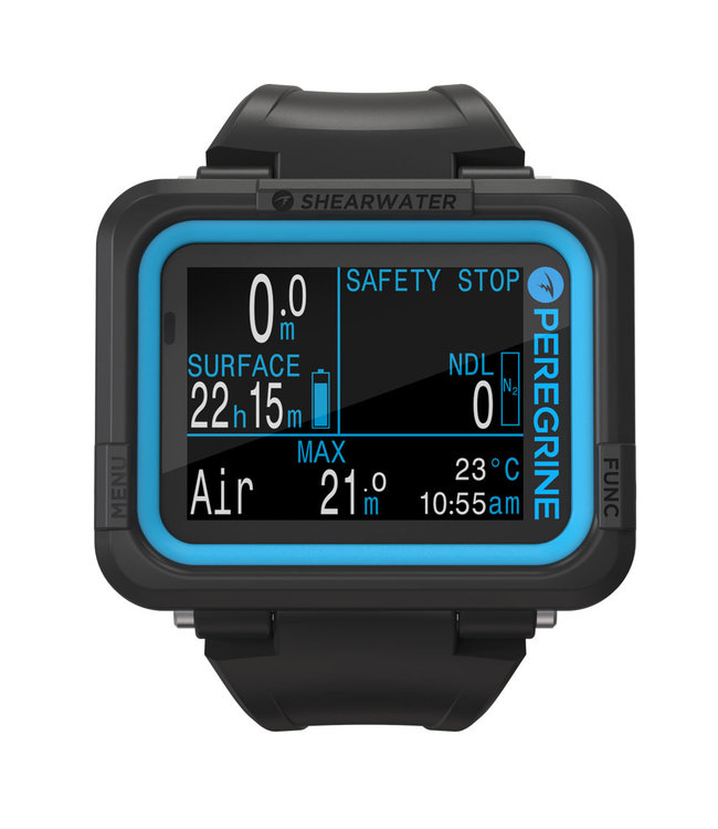Shearwater Peregrine duikcomputer