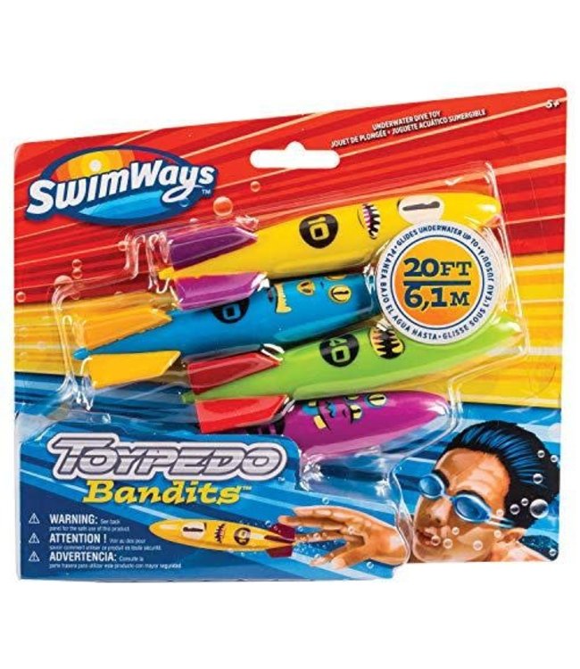 Toypedo Bandits 4 stuks