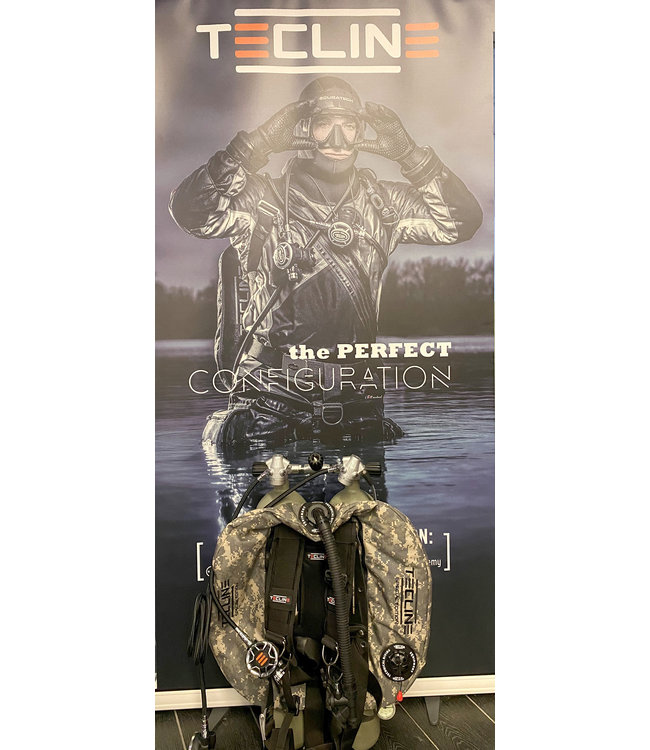 Complete Dubbelset 8,5 liter Tecline V1 ICE met  Donut 17SE