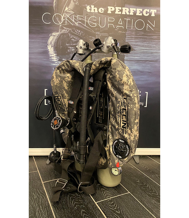 Complete Dubbelset 8,5 liter Tecline V1 ICE met  Donut 17SE