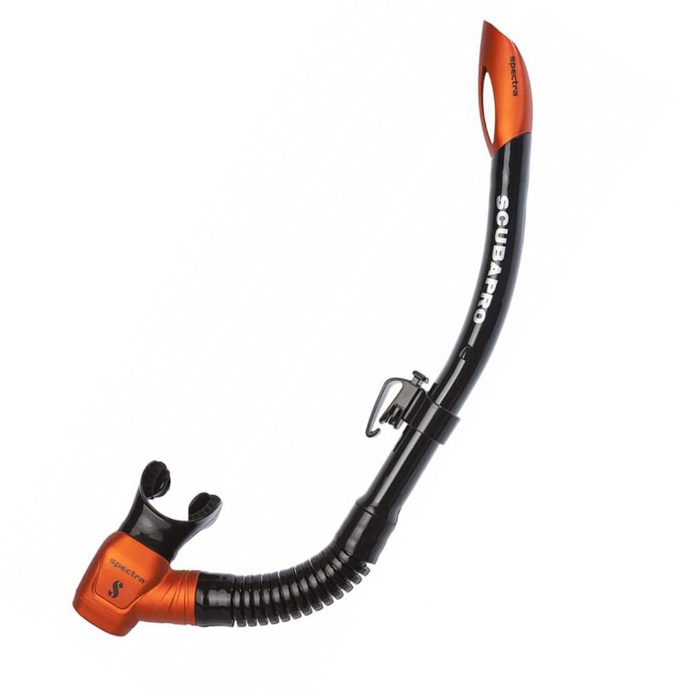 Boccaglio Per Snorkeling Immersioni SCUBAPRO Spectra Snorkel Black