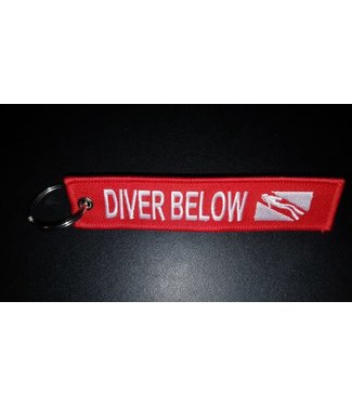 Q-Dive Sleutelhanger Diver Below
