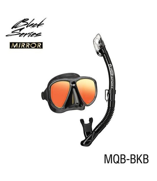 TUSA Powerview Dry Mirror snorkelset