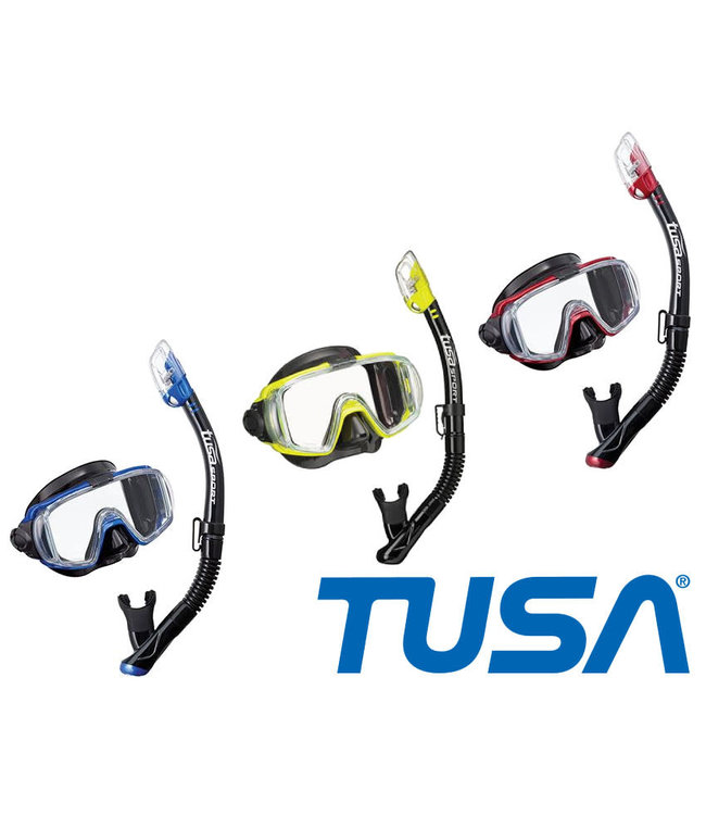 TUSA Visio Tri-Ex snorkelset