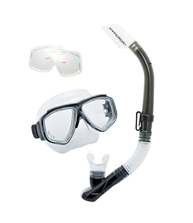 TUSA Splendive snorkelset op sterkte Min/Plus