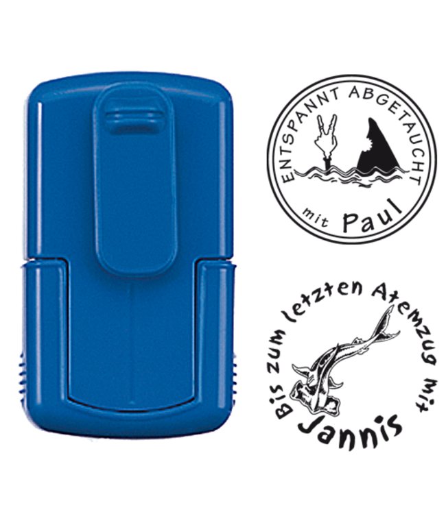 Duikstempel Smart-Stamp 24mm Rond