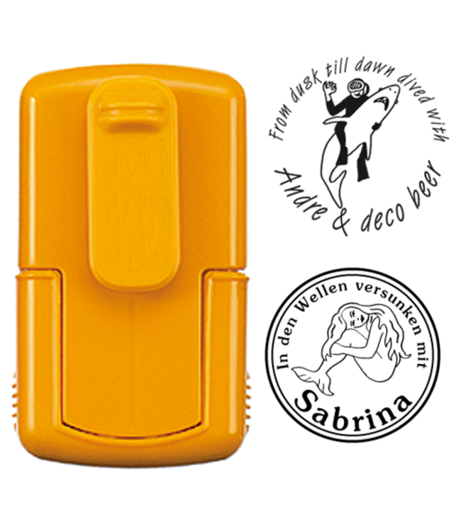 Duikstempel Smart-Stamp 24mm Rond