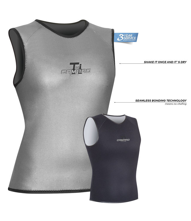 Camaro 2mm Titanium Top unisex