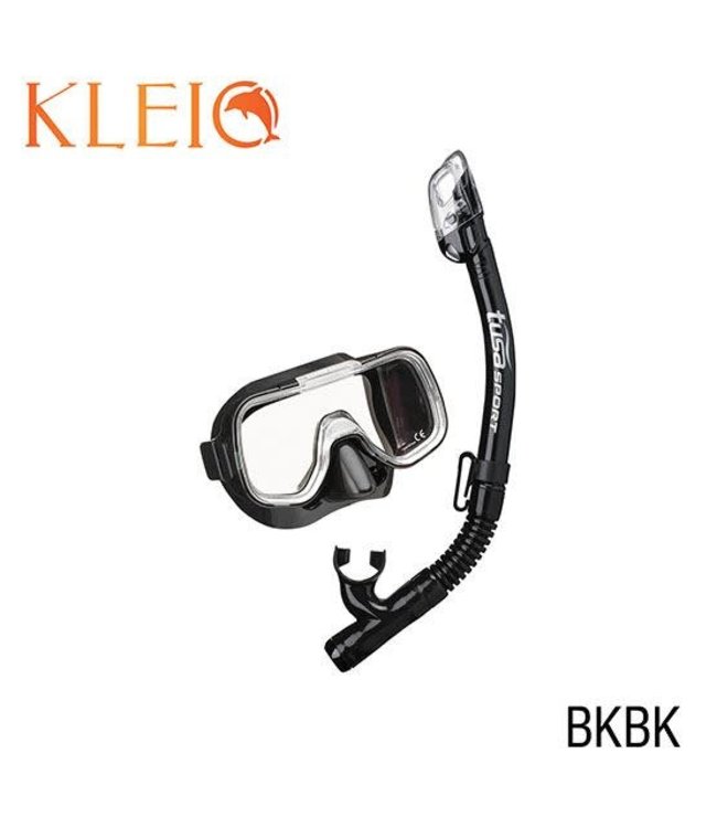 TUSA Mini-Kleio Dry junior snorkelset