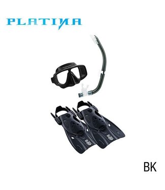 TUSA SPORT TUSA Platina Travel snorkelset Zwart
