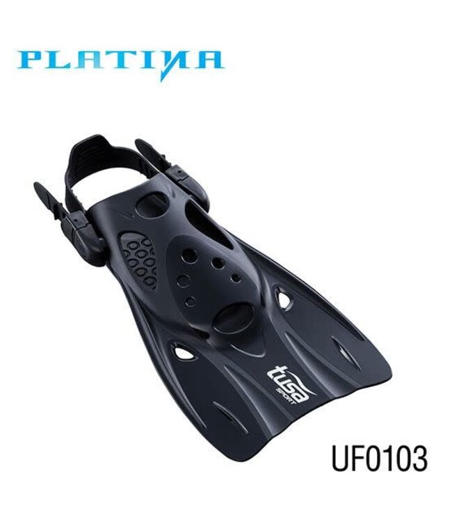 TUSA Platina Travel snorkelset Zwart