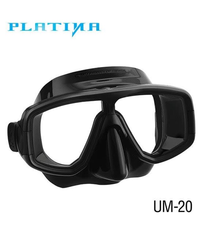 TUSA Platina Travel snorkelset Zwart