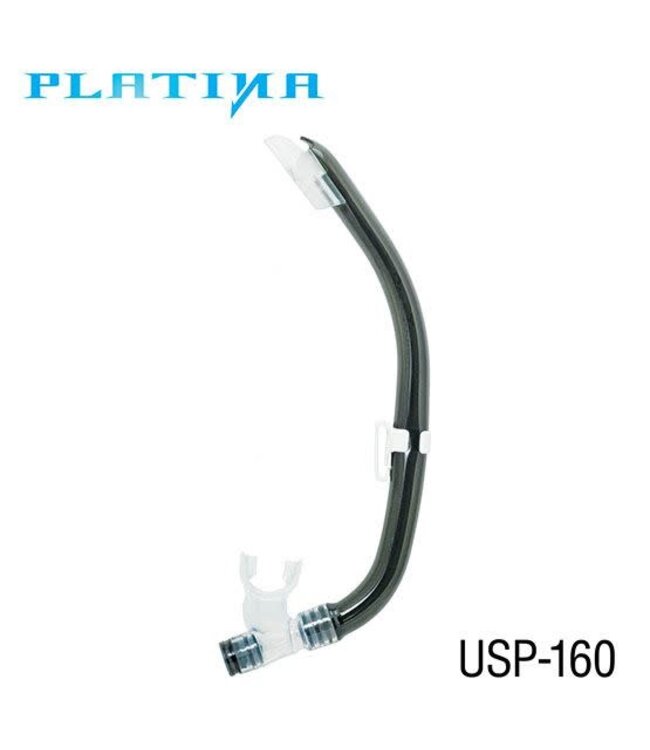 TUSA Platina Travel snorkelset Zwart