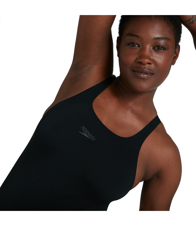 Speedo End Essential Medalist badpak Zwart